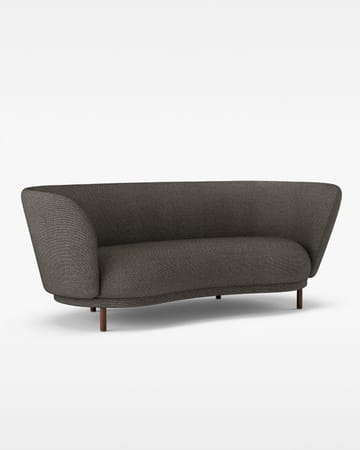 Sofa 2-osobowa Dandy - Orzech-Sacho Safire 001 - Massproductions