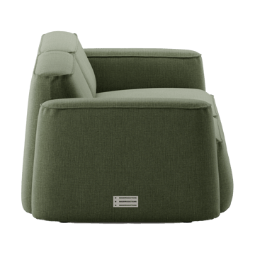 Sofa 2,5-osobowa Patch - Linara 100 Tarragon - Massproductions