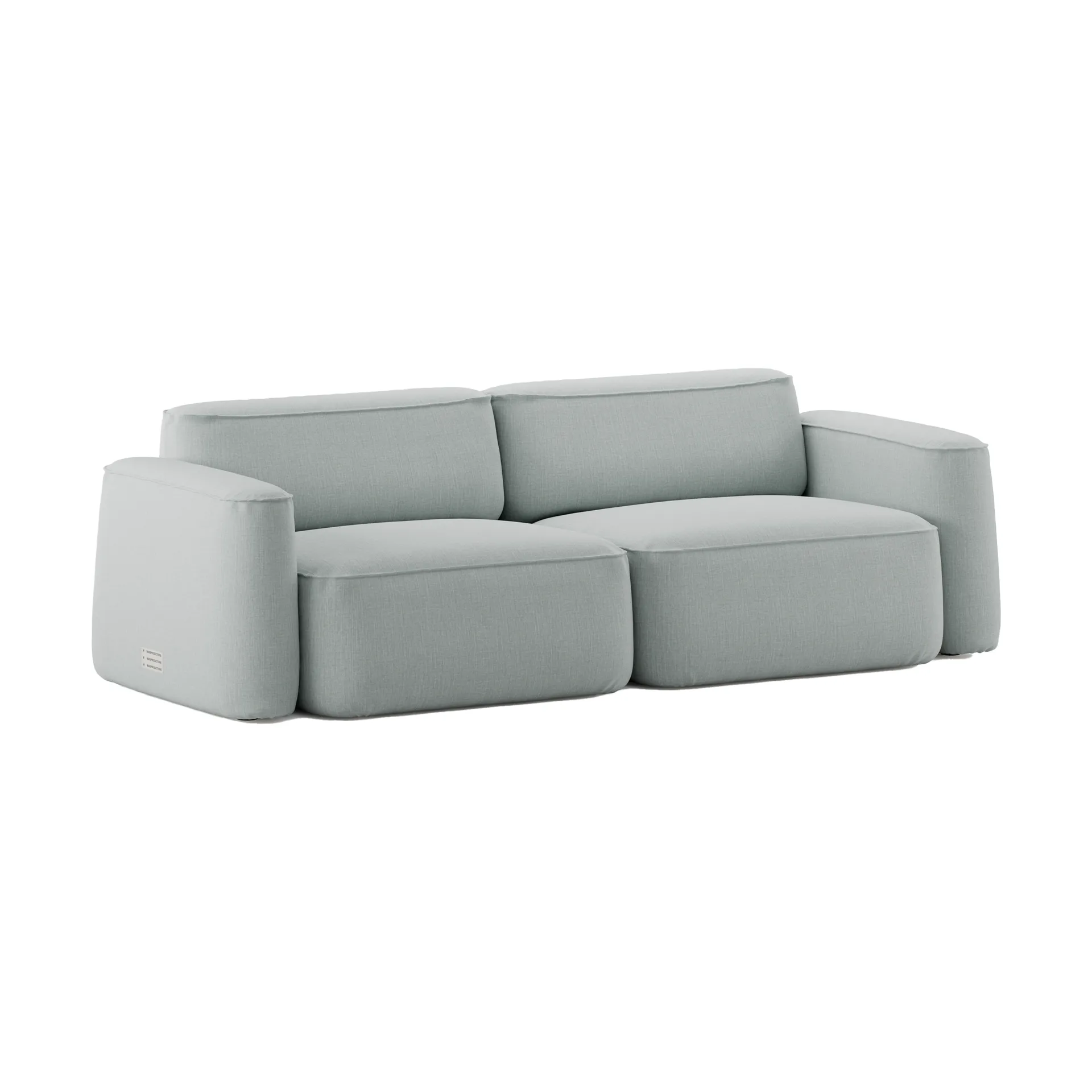 Sofa 2,5-osobowa Patch, Linara 253 Swedish Grey Massproductions