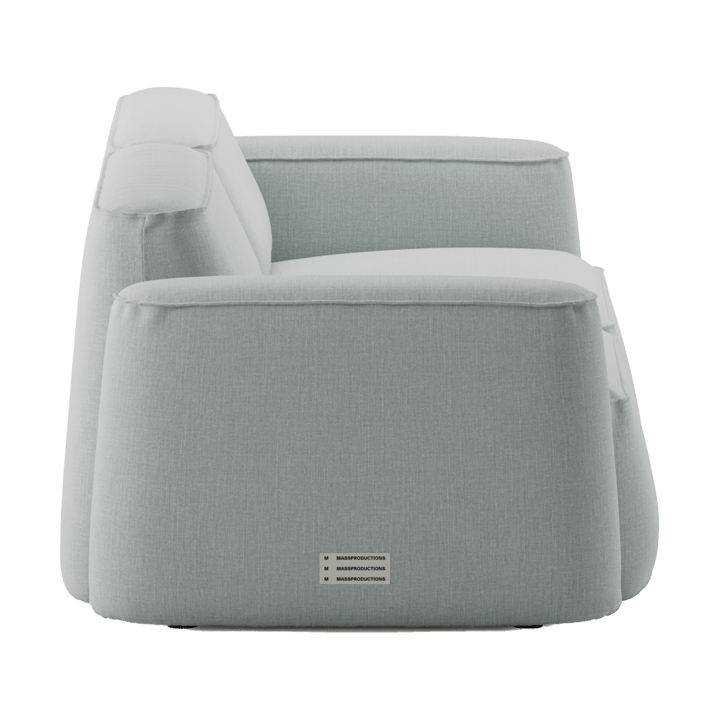 Sofa 2,5-osobowa Patch, Linara 253 Swedish Grey Massproductions