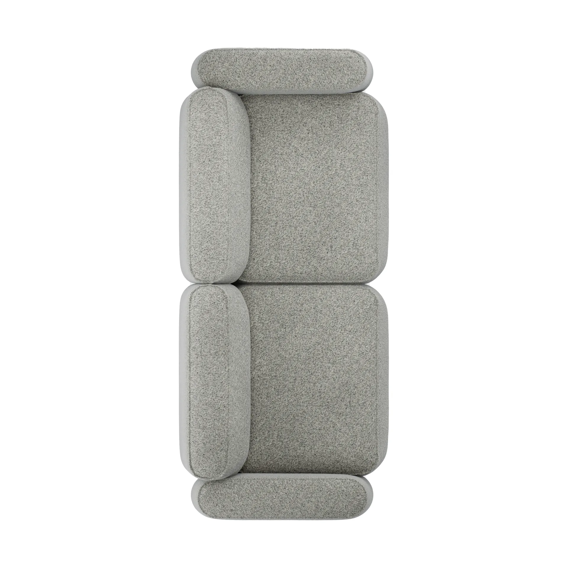 Sofa 2,5-osobowa Patch, Spiral 23 Monochrome Massproductions