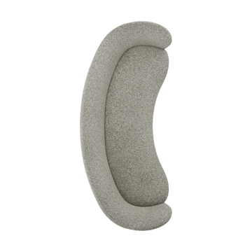 Sofa 3-osobowa Dandy - Black oak - Kirkby Design, Spiral - 23 Monochrome - Massproductions