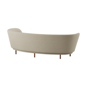 Sofa 3-osobowa Dandy - Walnut-Ecriture 240 - Massproductions