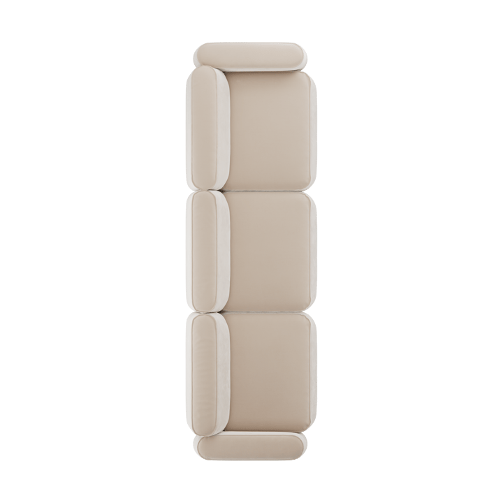 Sofa 3-osobowa Patch, Atlantis 52 Alabaster Massproductions