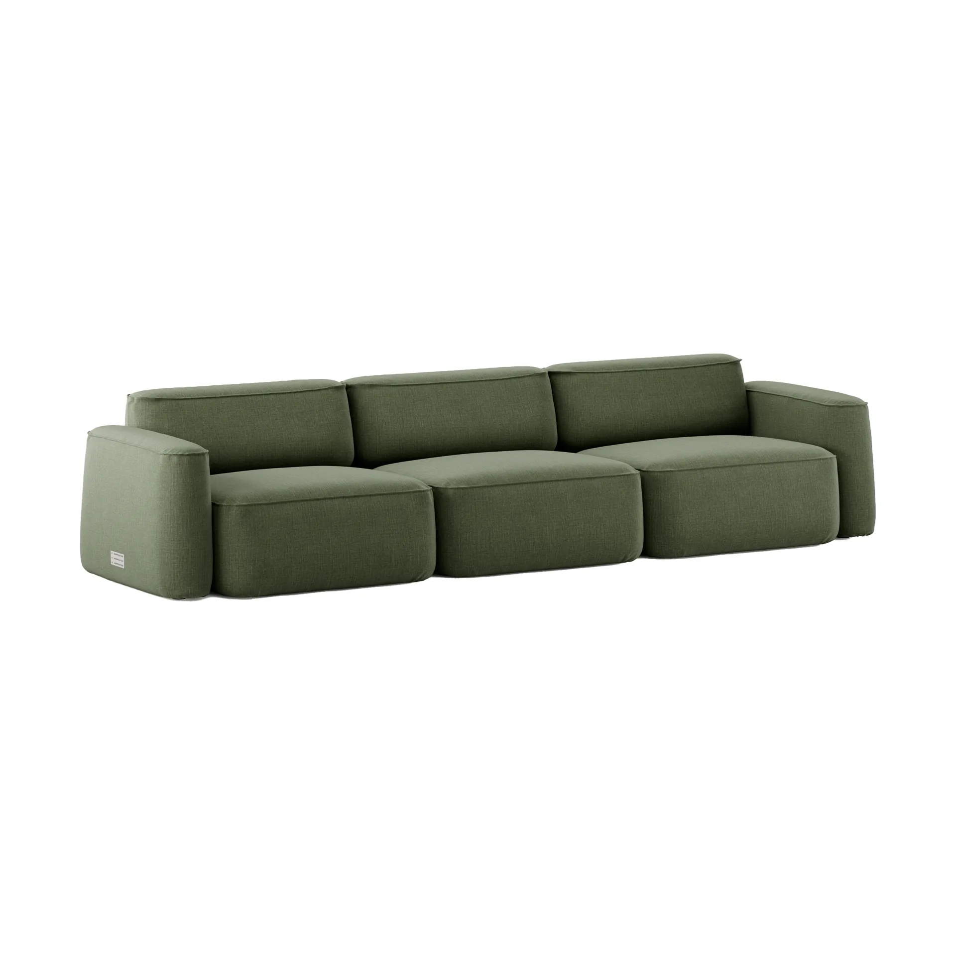 Sofa 3-osobowa Patch, Linara 100 Tarragon Massproductions