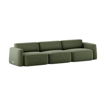 Sofa 3-osobowa Patch - Linara 100 Tarragon - Massproductions