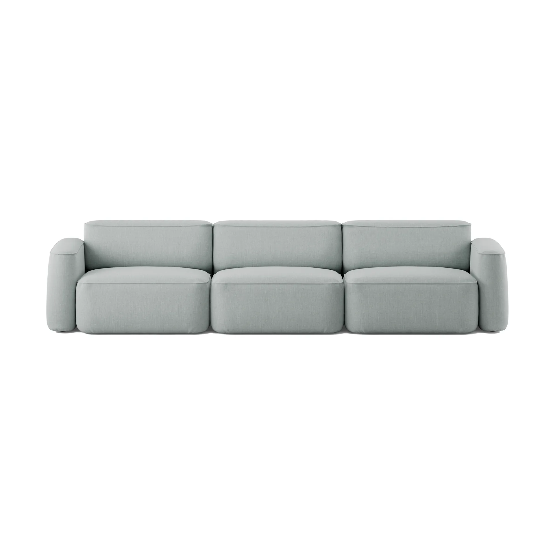 Sofa 3-osobowa Patch, Linara 253 Swedish Grey Massproductions