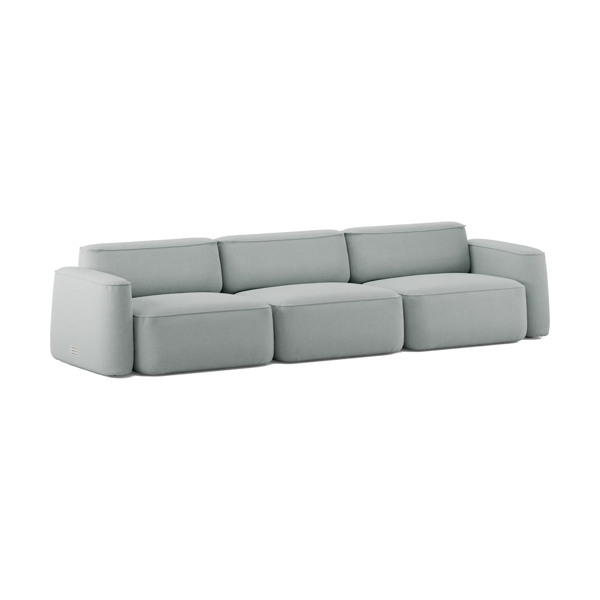 Sofa 3-osobowa Patch, Linara 253 Swedish Grey Massproductions