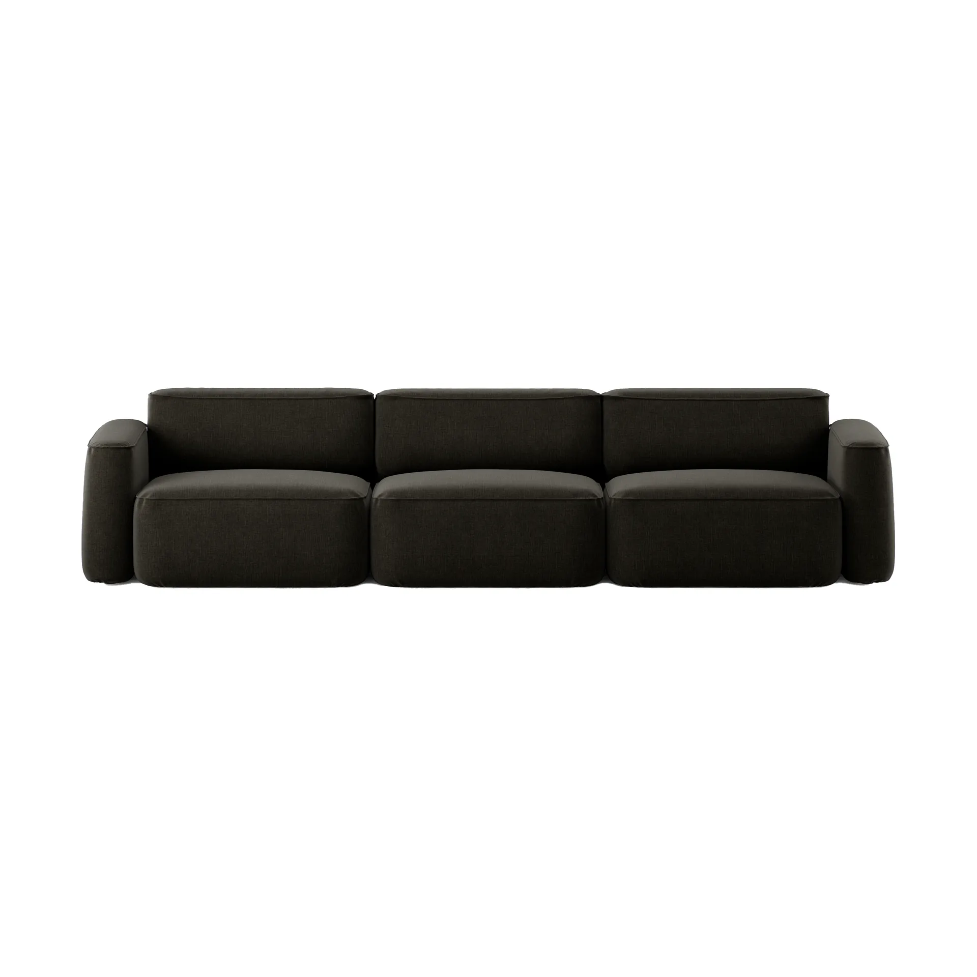 Sofa 3-osobowa Patch, Linara 90 Espresso Massproductions