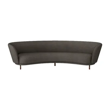 Sofa 4-osobowa Dandy - Orzech-Sacho Safire 001 - Massproductions