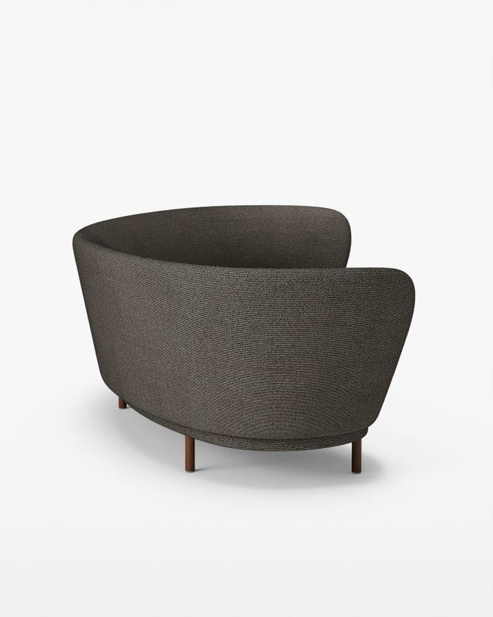 Sofa 4-osobowa Dandy, Orzech-Sacho Safire 001 Massproductions