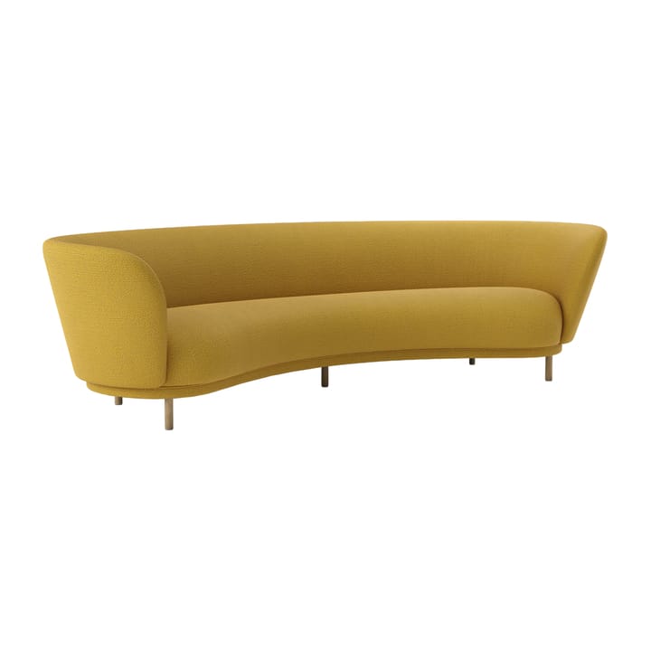 Sofa 4-osobowa Dandy, Sacho Safire 017-nogi dębowe Massproductions