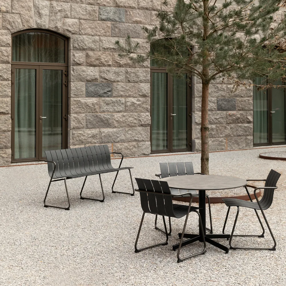 Ławka Ocean, green Mater