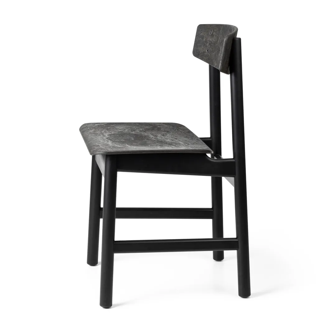 Krzesło Conscious BM3162, Black beech-coffee wate black
 Mater