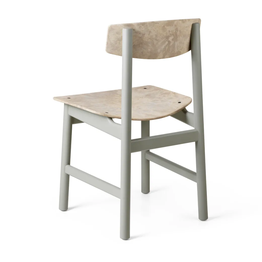 Krzesło Conscious BM3162, Grey beech-wood waste grey Mater