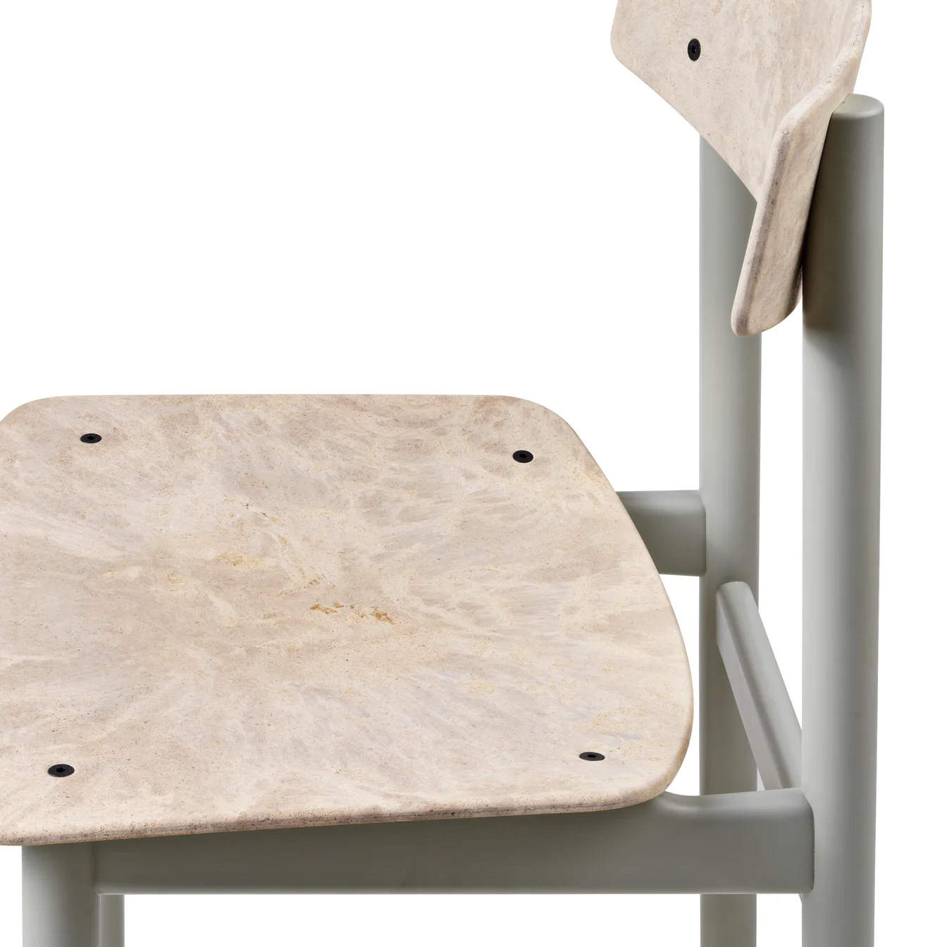 Krzesło Conscious BM3162, Grey beech-wood waste grey Mater