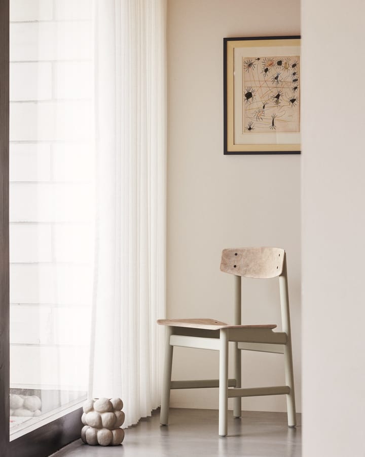 Krzesło Conscious BM3162, Grey beech-wood waste grey Mater