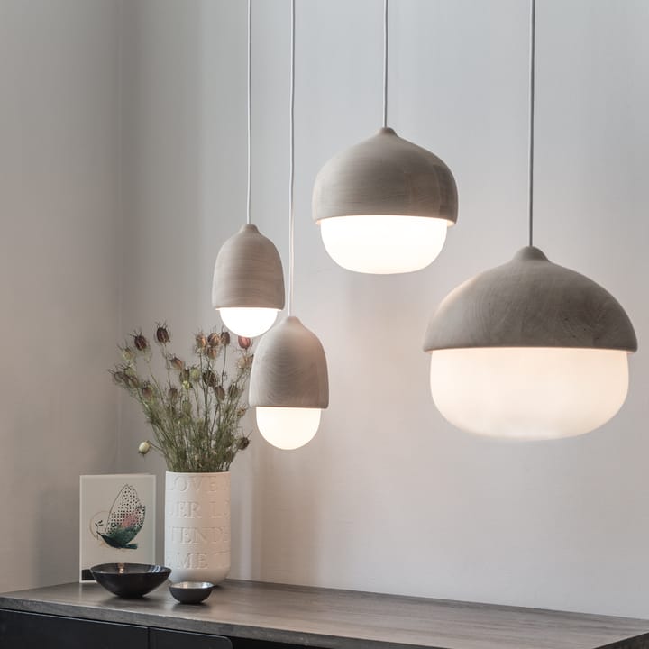 Lampa wisząca Terho, opal, large Mater