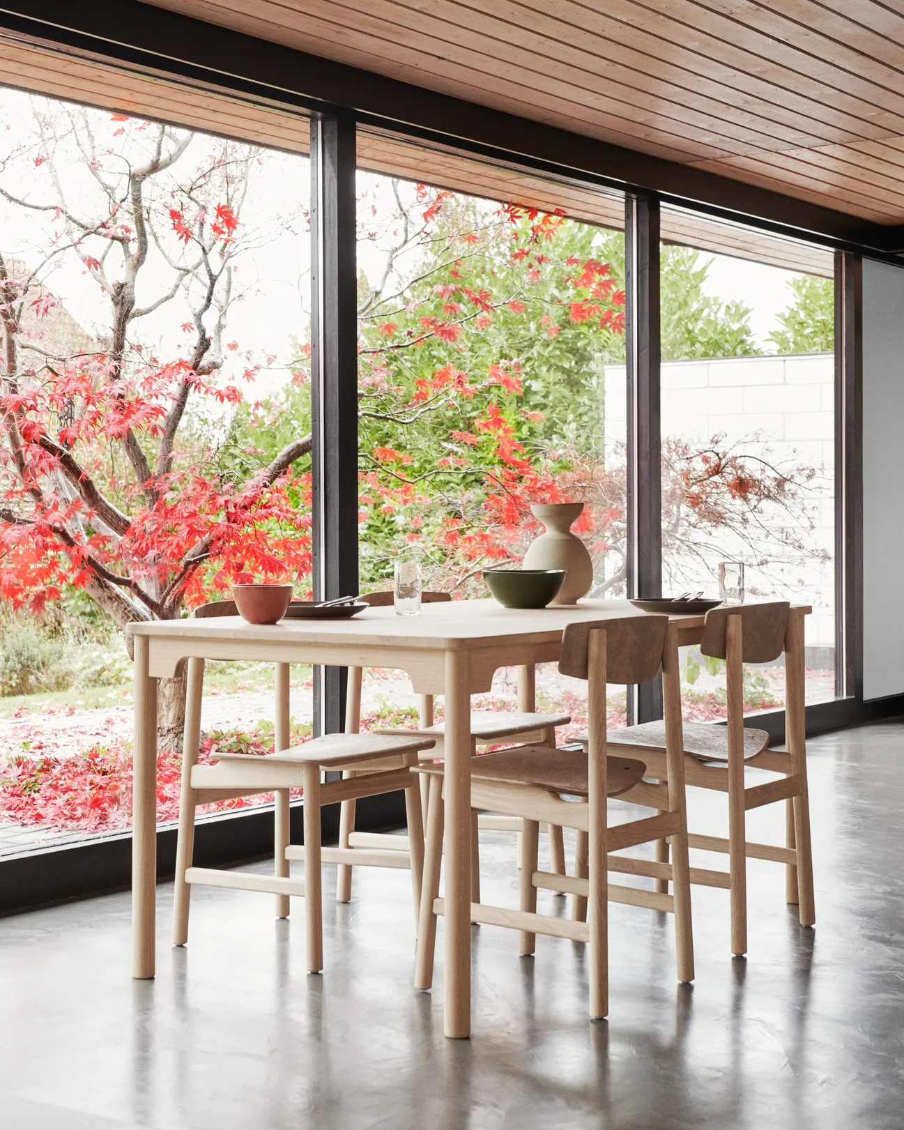 Stół Conscious BM5462 90x160 cm, Soaped oak Mater