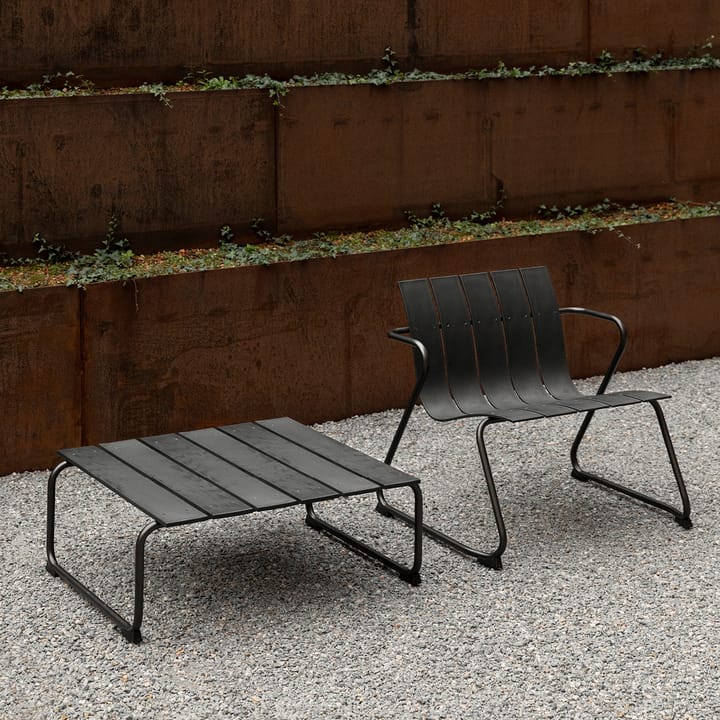 Stolik kawowy Ocean lounge table 70x70x30 cm, Black Mater