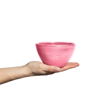 Basic ekologiczna misa 12 cm - Różowy - Mateus