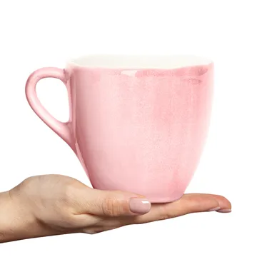 Basic organic kubek 600 ml - Jasny róż - Mateus