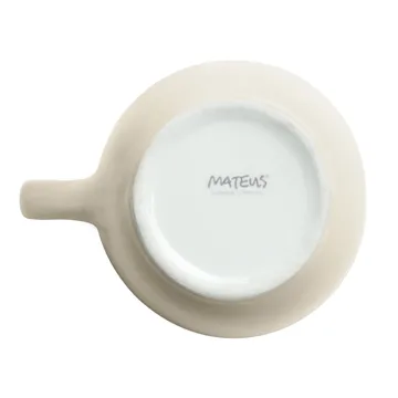 Basic organic kubek 600 ml - Piaskowy - Mateus