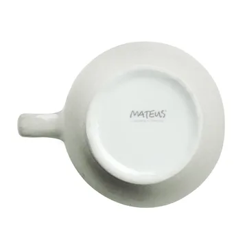 Basic organic kubek 600 ml - Szary - Mateus