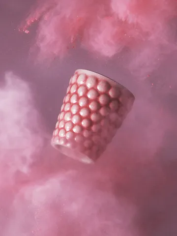 Bubbles kubek 300 ml - Różowy - Mateus