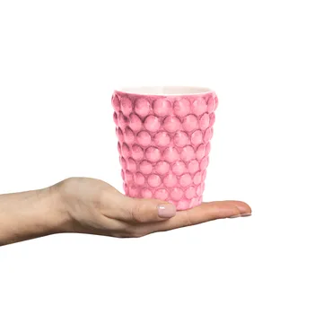 Bubbles kubek 300 ml - Różowy - Mateus