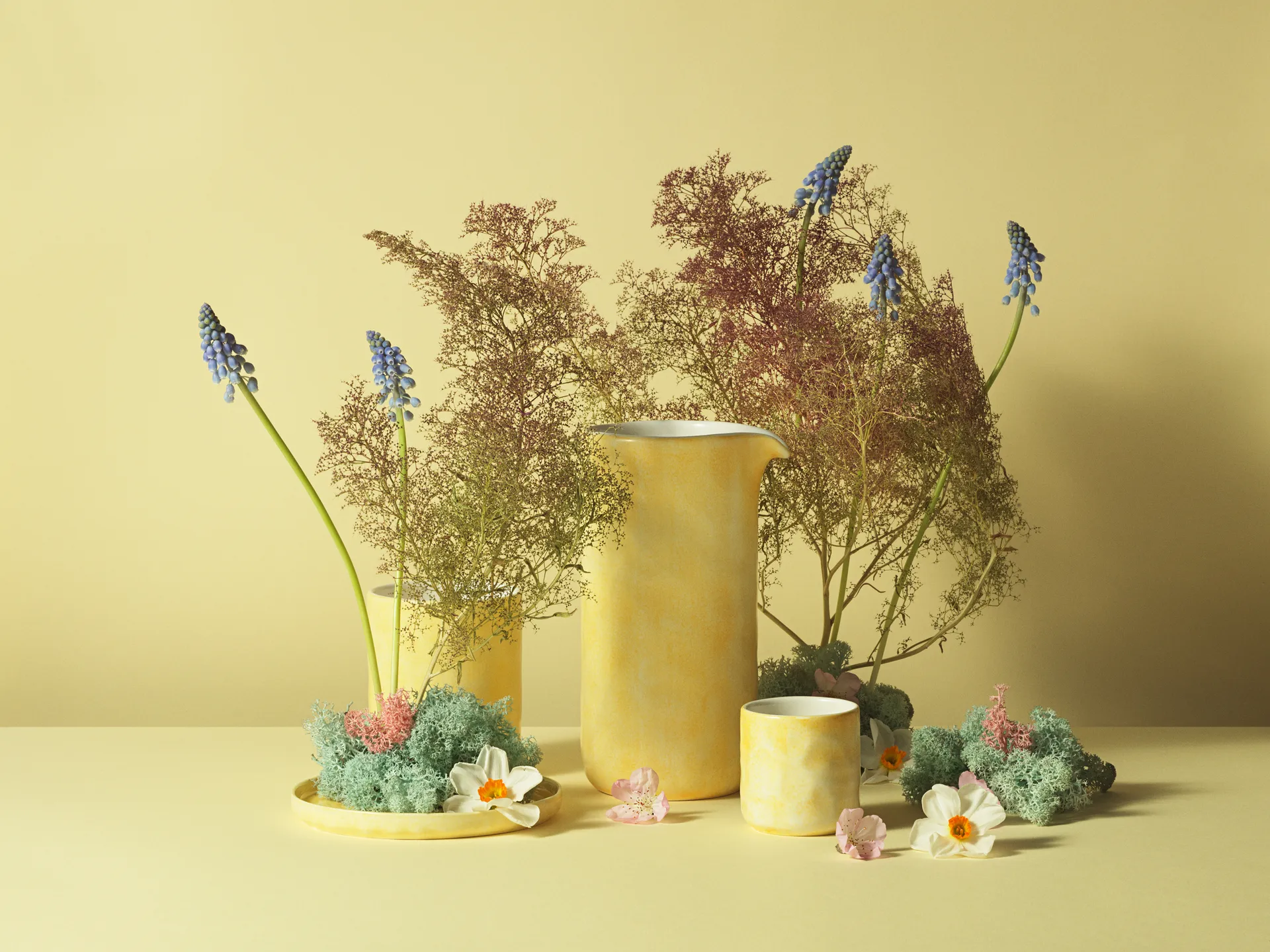 Dzbanek MSY 70 cl, Żółty Mateus