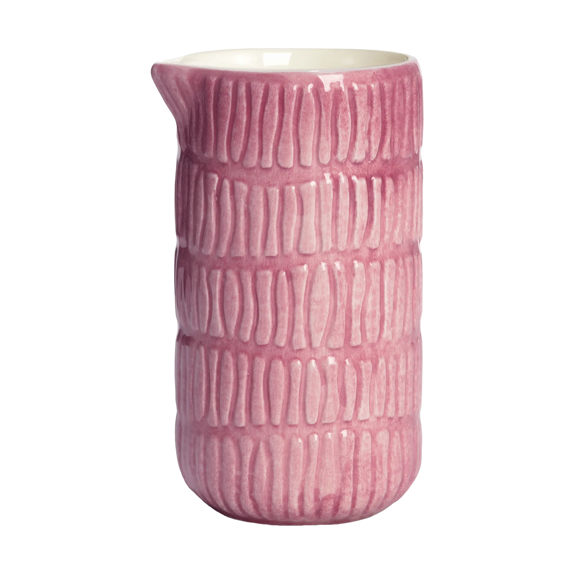 Dzbanek Stripes 30 cl, Różowy Mateus
