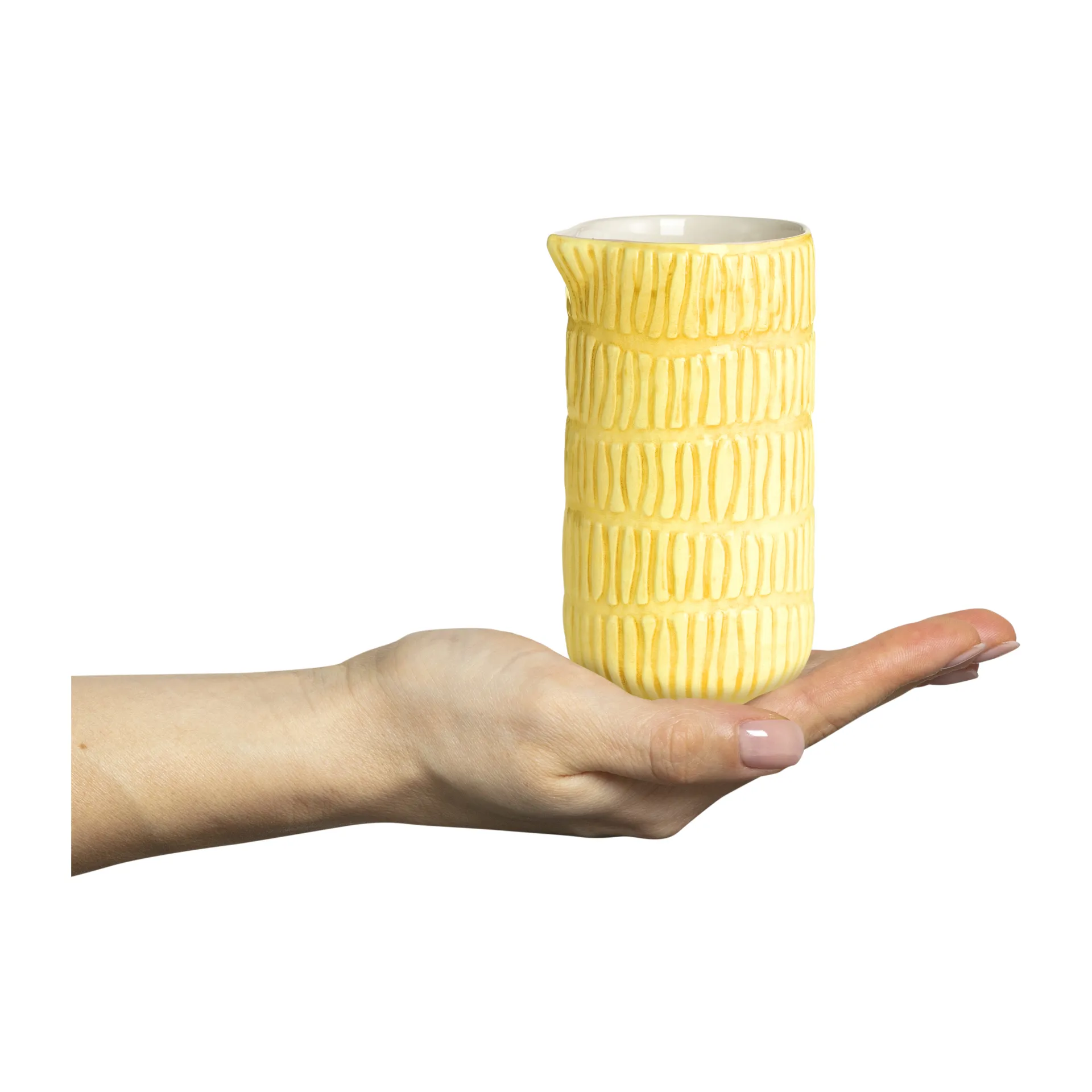 Dzbanek Stripes 30 cl, Żółty Mateus