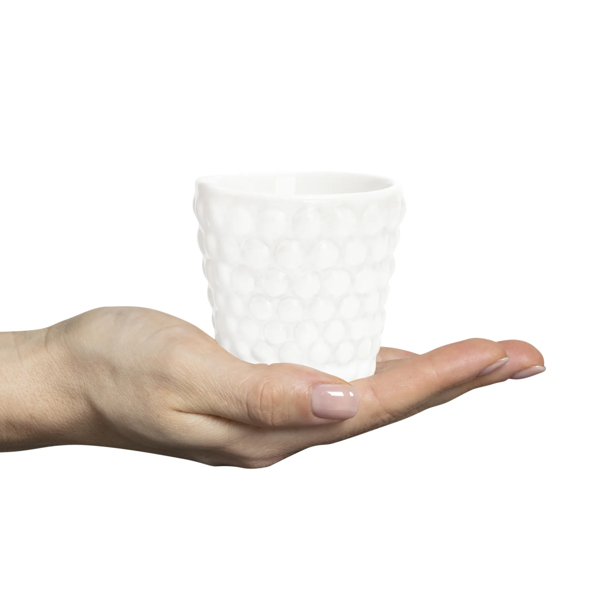 Filiżanka do espresso Bubbles 10 cl, Biały Mateus