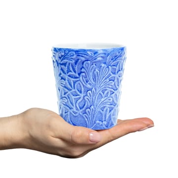 Kubek Lace 30 cl - Jasnoniebieski - Mateus
