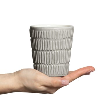 Kubek Stripes 30 cl - Szary - Mateus