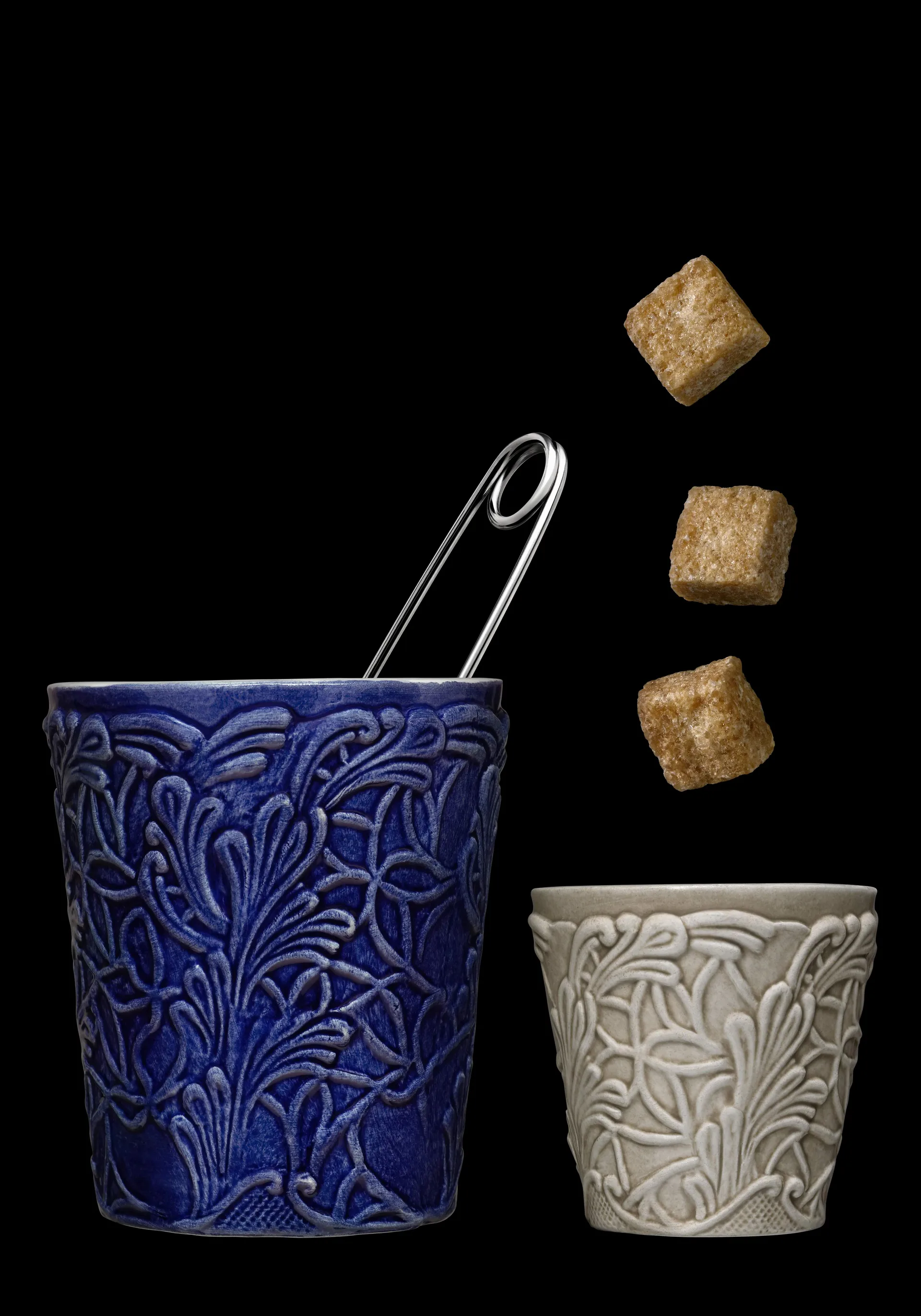 Lace kubek 300 ml, Niebieski Mateus