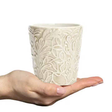 Lace kubek 300 ml - Piaskowy - Mateus