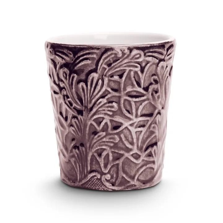 Lace kubek 300 ml - Śliwka - Mateus