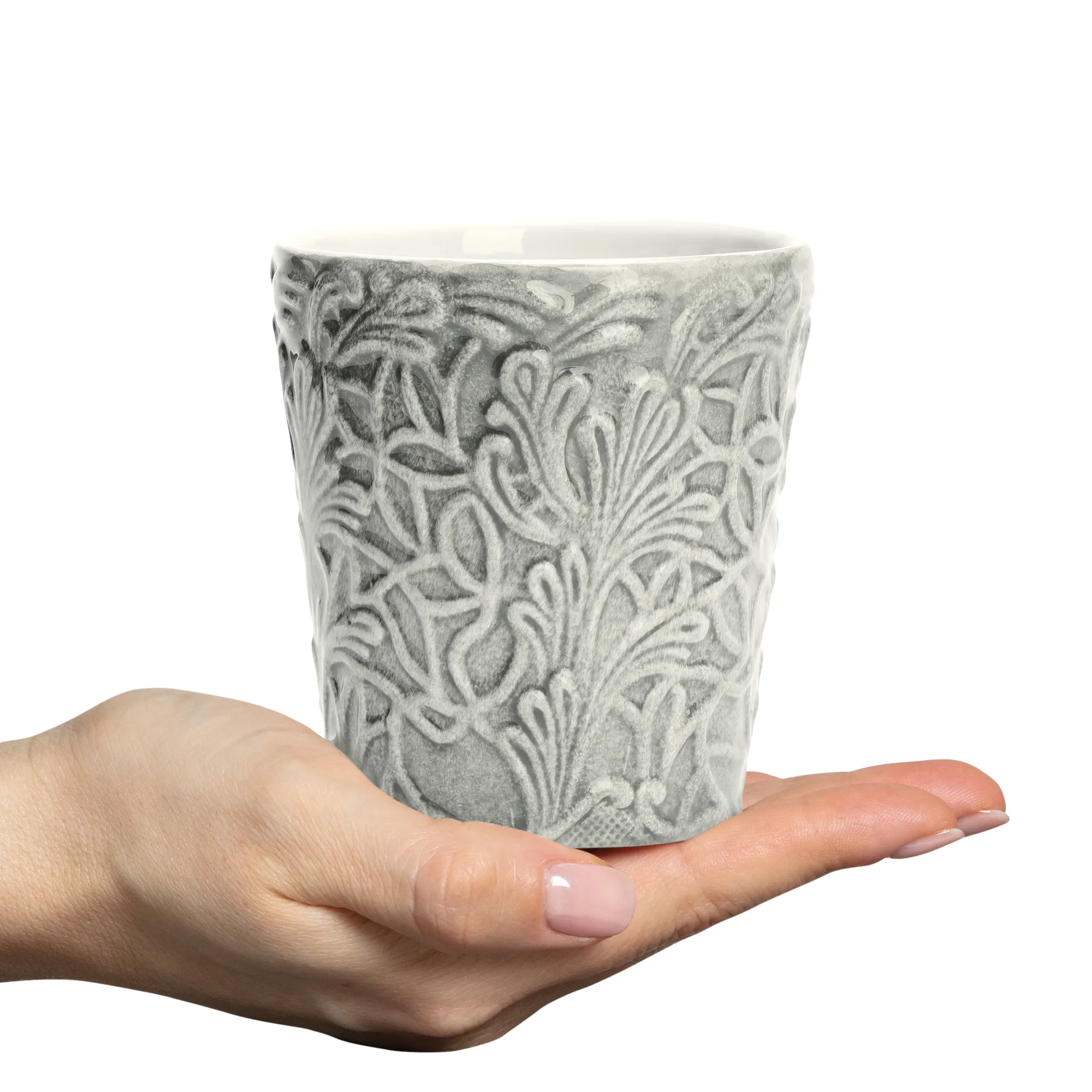 Lace kubek 300 ml, Szary Mateus