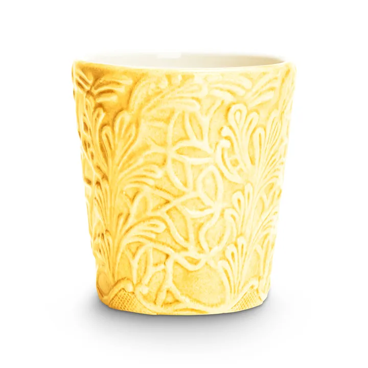 Lace kubek 300 ml - Żółty - Mateus