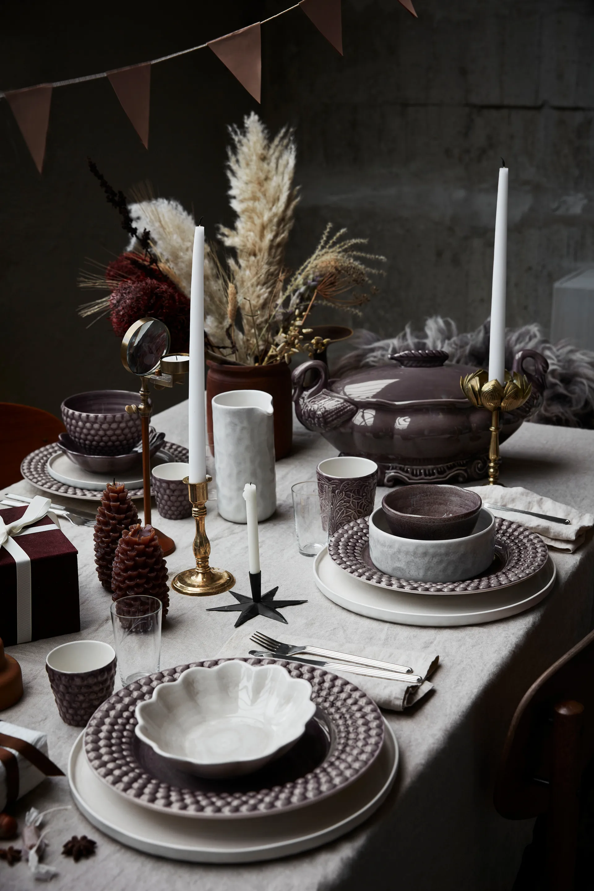 Miska MSY 75 cl, Szary Mateus