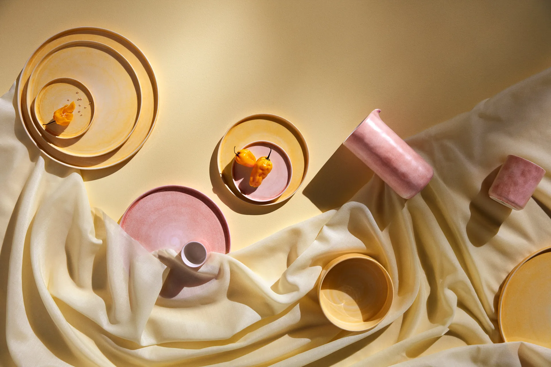 Miska MSY 75 cl, Żółty Mateus