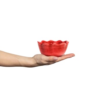Miska Oyster Ø13 cm - Czerwony - Mateus