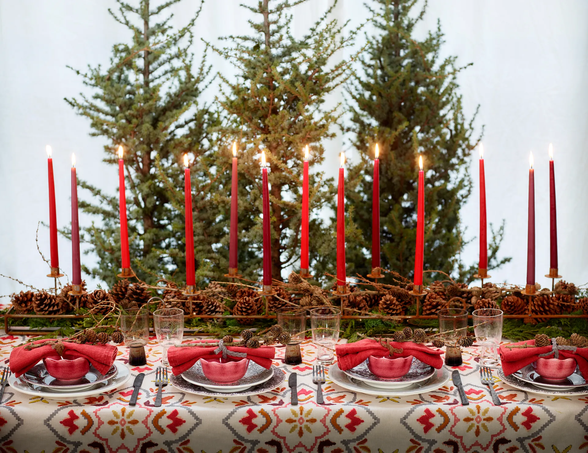 Miska Oyster Ø13 cm, Czerwony Mateus