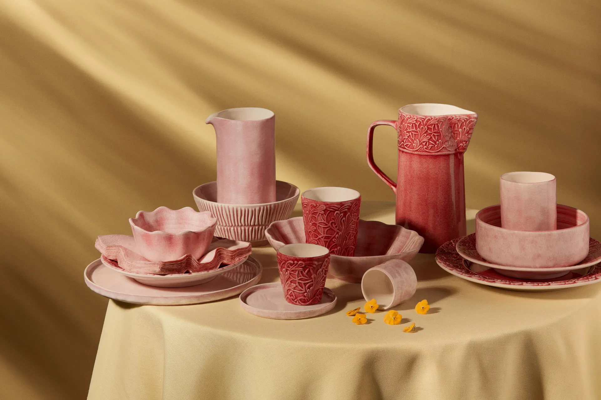 Miska Oyster Ø13 cm, Jasny róż Mateus