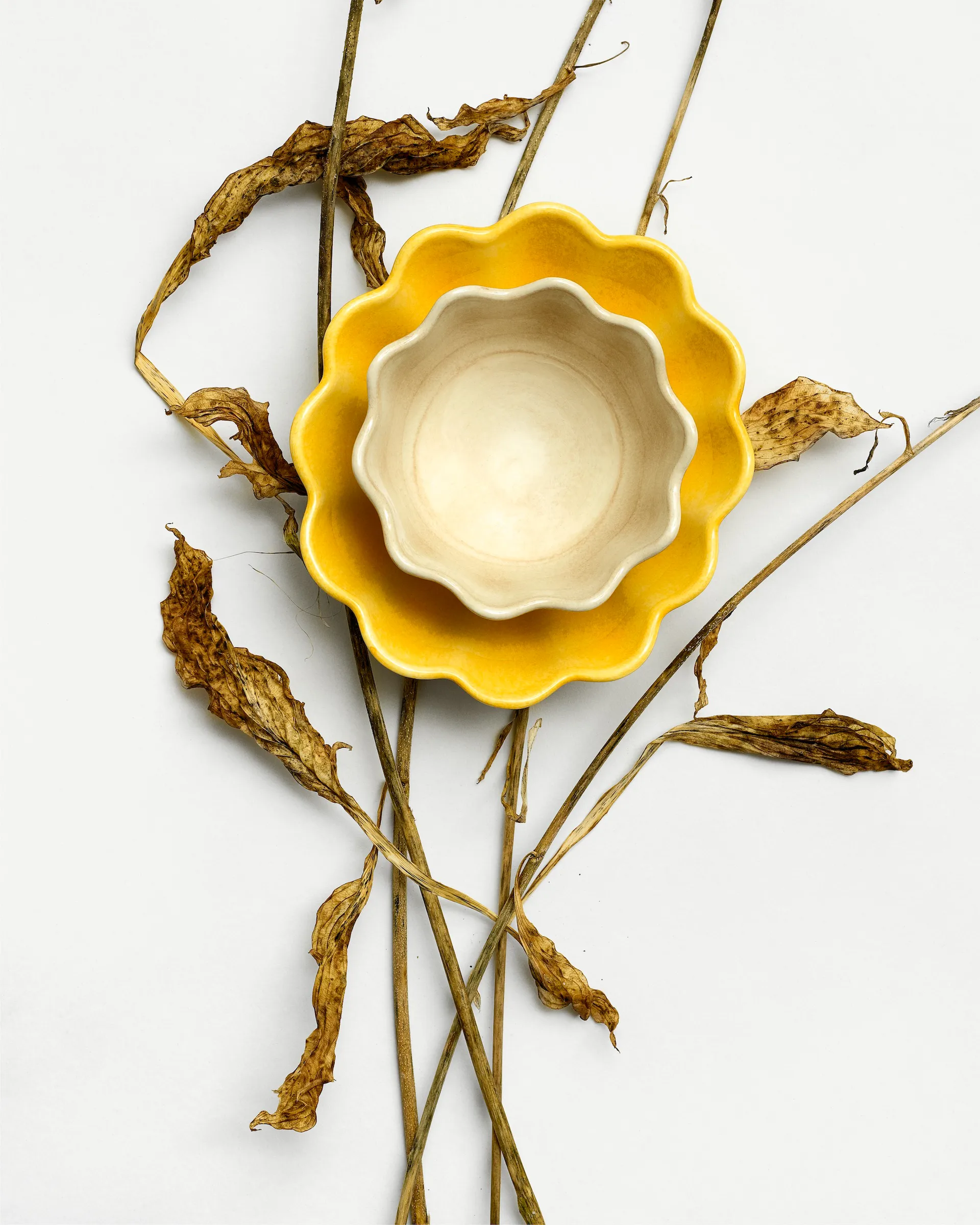 Miska Oyster Ø13 cm, Piaskowy Mateus