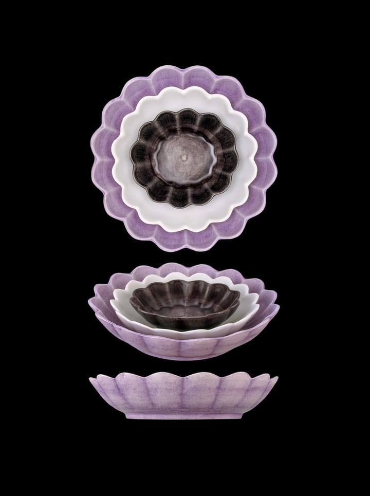 Miska Oyster Ø13 cm, Śliwka Mateus
