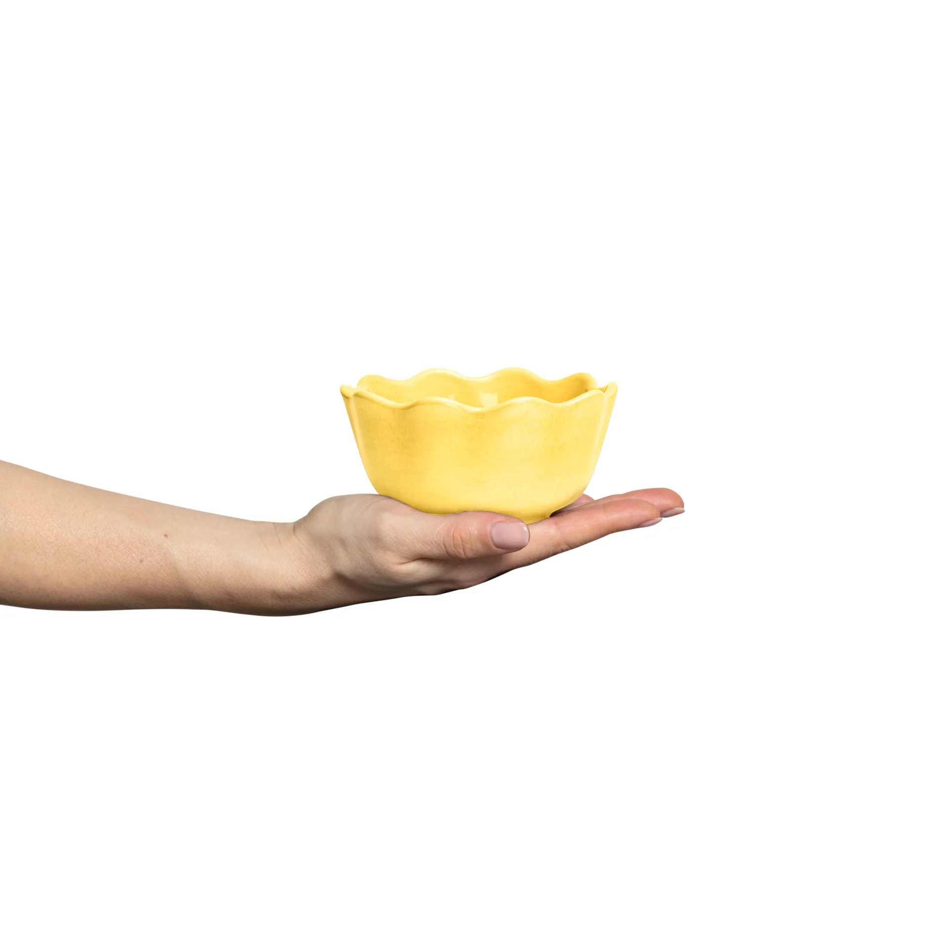 Miska Oyster Ø13 cm, Żółty Mateus