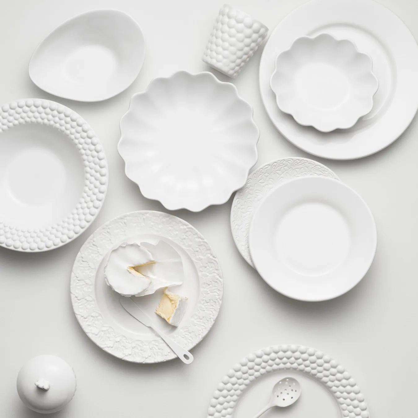 Miska Oyster 16x18 cm, Biały Mateus